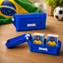 Porta Figurinhas Brasil Copa do Mundo 2026