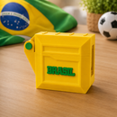 Porta Figurinhas Brasil Copa do Mundo 2026