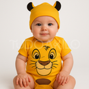 Body Bebê Temático Mêsversário • Kit 2 Peças