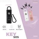 KeySOS™ — Dispositivo Portátil de Alerta e Autodefesa 130dB