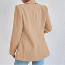 Blazer Feminino Alfaiataria Casual Longo Laís