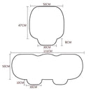 Cobertura de Assento de Carro Almofada de Inverno Aconchegante