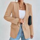 Blazer Feminino Alfaiataria Casual Longo Laís