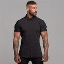 Compre 1 Leve 2 | Camisa Ultra Tech Social Manga Curta - Anti Amassado