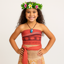 Fantasia Infantil Moana Vestido e Acessórios