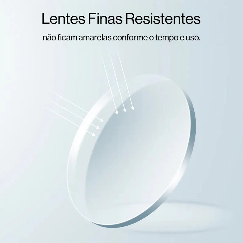 Óculos com Grau Adaptável Anti Luz Azul - Flex Focus