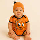 Body Bebê Temático Mêsversário • Kit 2 Peças