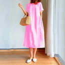 Vestido Midi De linho Jane