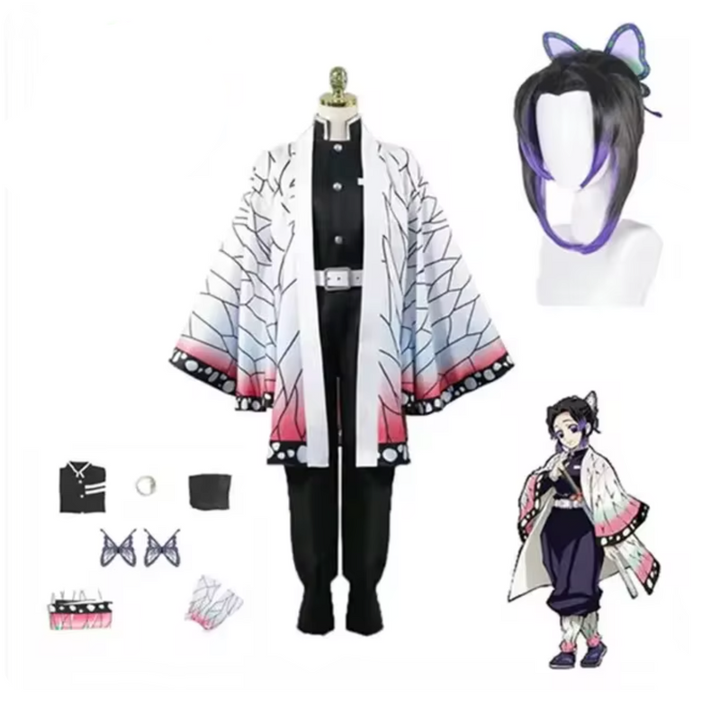 Cosplay Shinobu Conjunto Adulto e Infantil