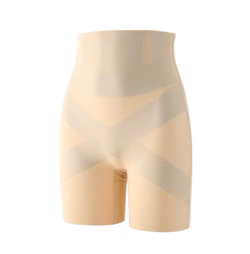 Compre 1 Leve 2 - Short Cinta Modeladora Cintura Alta Com Barbatanas