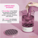 BrushMagic — Limpador Automático de Pincéis de Maquiagem