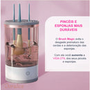 BrushMagic — Limpador Automático de Pincéis de Maquiagem