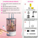 BrushMagic — Limpador Automático de Pincéis de Maquiagem