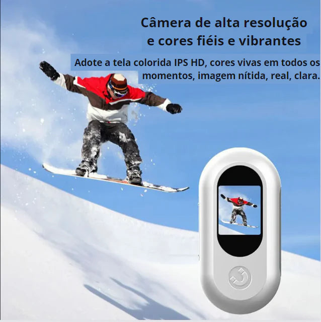 Mini Câmera Portátil 1080P Full HD