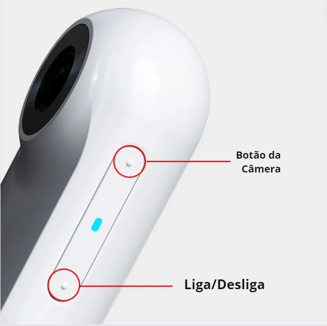 Mini Câmera Portátil 1080P Full HD