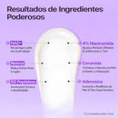Numbuzin No.9 — aplicação do creme ao redor dos olhos com dedo anelar