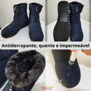 Bota Forrada Impermeável de Inverno