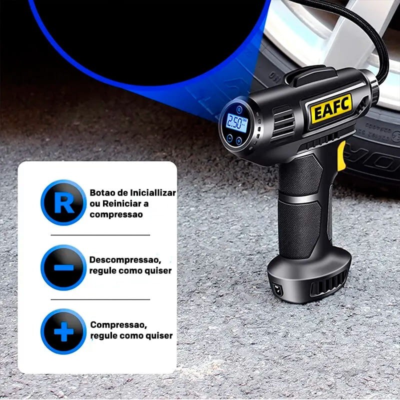 Compressor de Ar Portátil