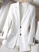 Blazer Feminino Alongado Slim Luxury