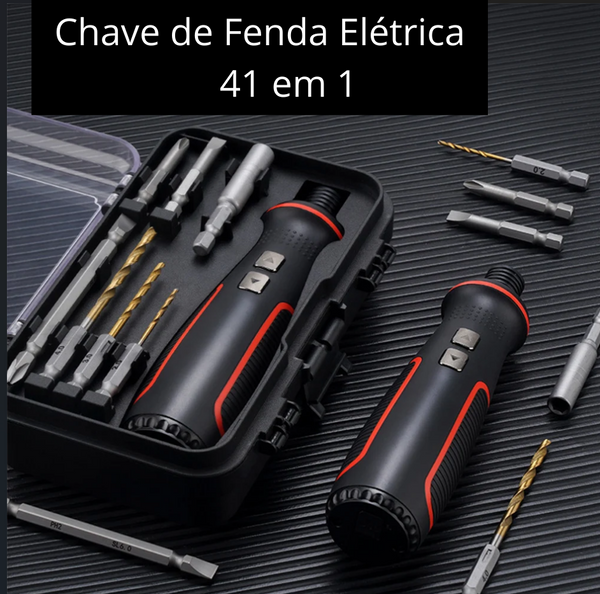 Chave de Fenda Elétrica de Precisão - 41 em 1