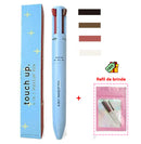 Beauty Color Pen — Caneta Multifuncional 4 em 1 + Brinde Refil