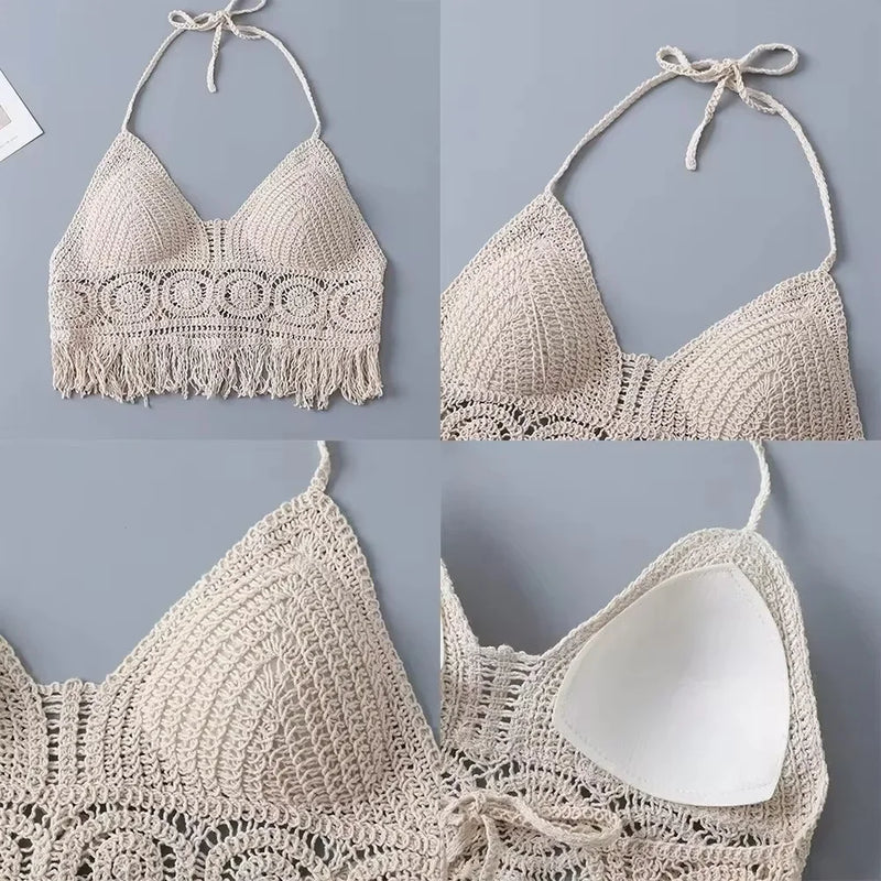 Top Cropped Biquíni - Boho