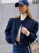 Casaco Tweed - Bomber Jacket Vintage