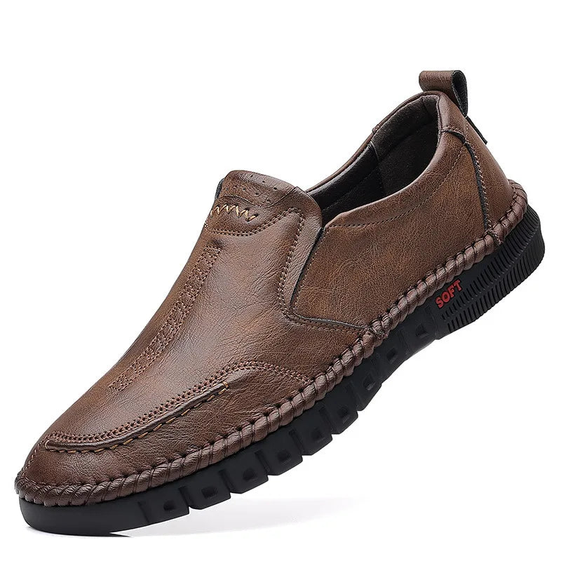 Sapato Masculino Casual de Couro - Leather Comfortable