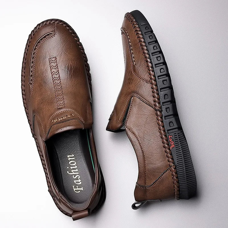 Sapato Masculino Casual de Couro - Leather Comfortable