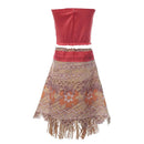 Fantasia Infantil Moana Vestido e Acessórios