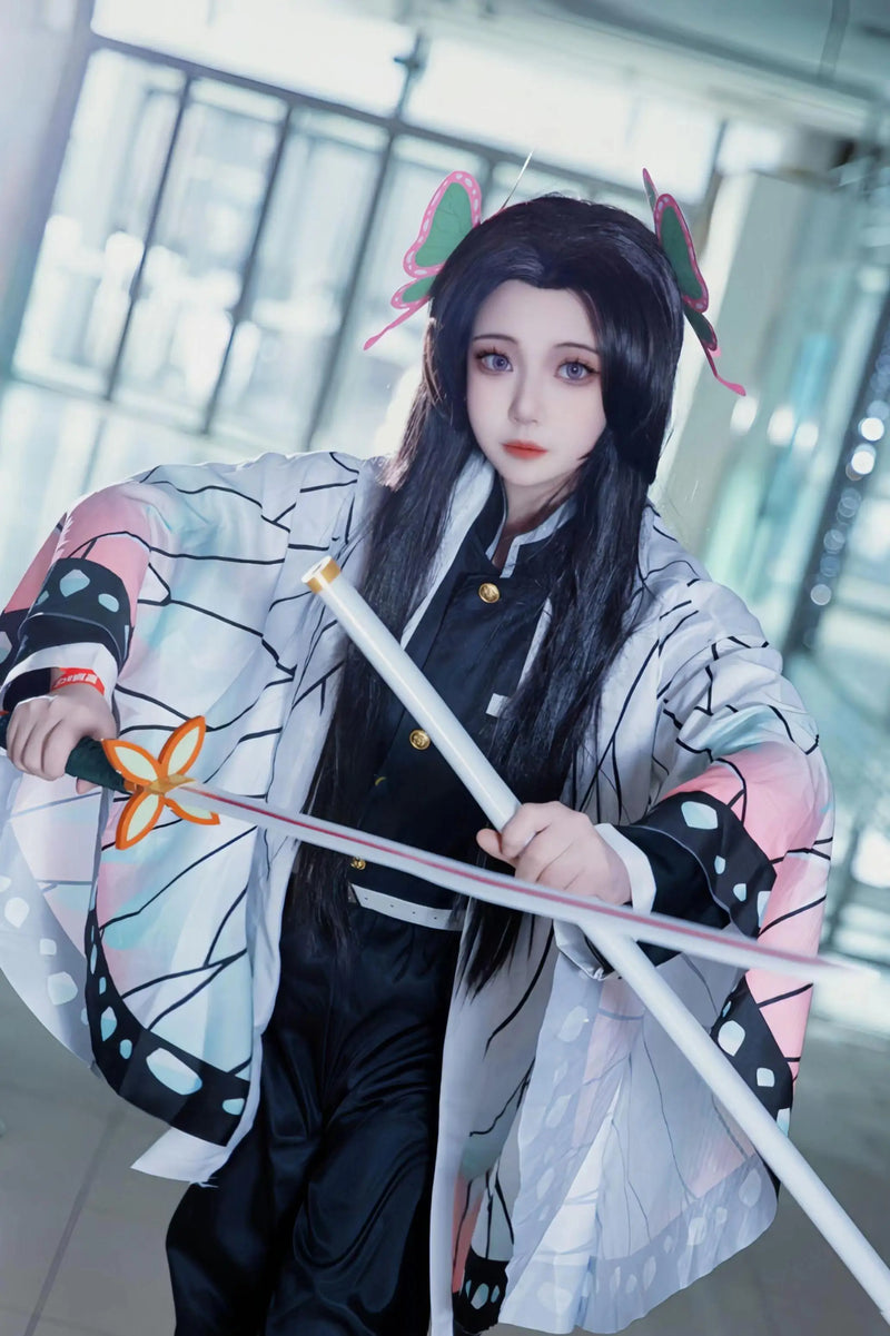 Cosplay Shinobu Conjunto Adulto e Infantil
