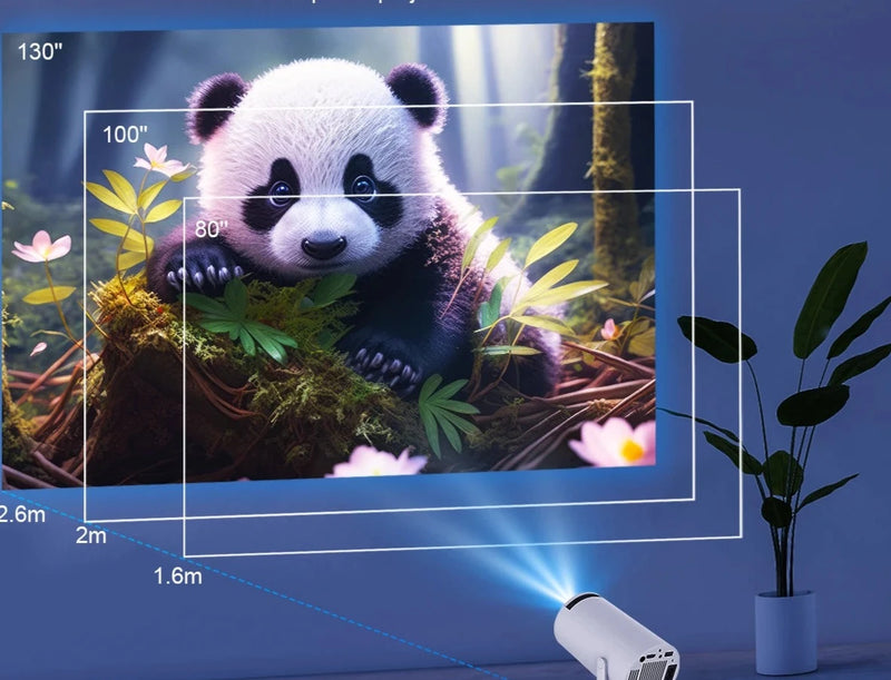 Projetor Smart Portátil 4k