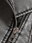 Jaqueta de Couro Feminina - Biker Retro