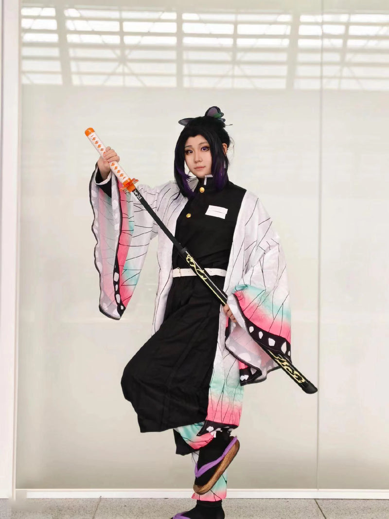 Cosplay Shinobu Conjunto Adulto e Infantil