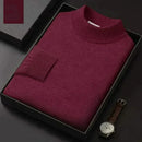 Suéter Masculino de Lã Gola Alta — Inverno