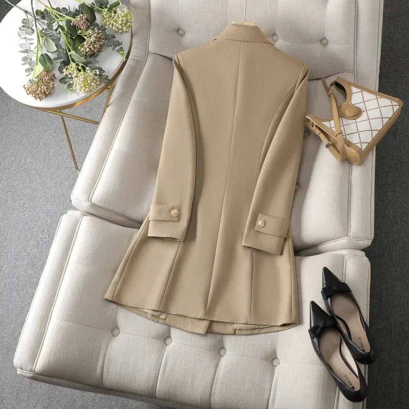 Blazer Feminino Longo Cherry