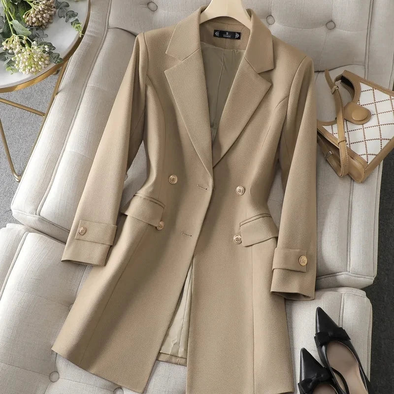 Blazer Feminino Longo Cherry