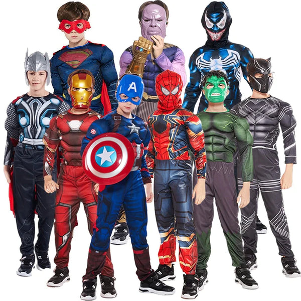 Fantasia Cosplay Infantil Heróis