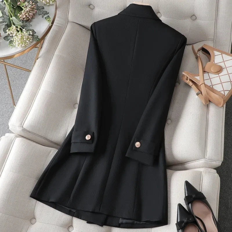 Blazer Feminino Longo Cherry