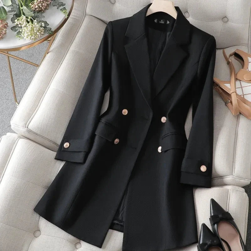 Blazer Feminino Longo Cherry