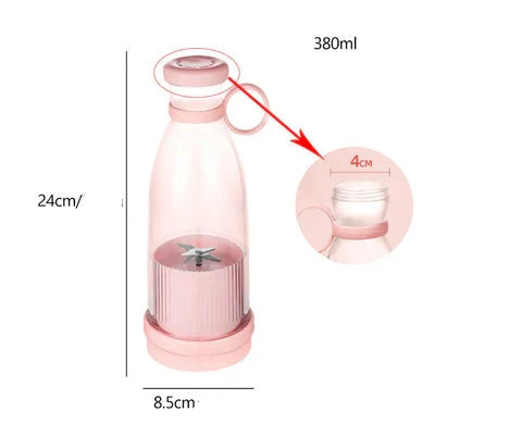 Garrafa Liquidificador Portátil e Recarregável - Juice Smarts