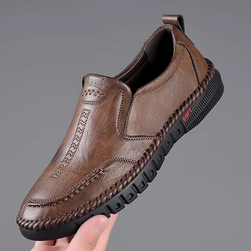 Sapato Masculino Casual de Couro - Leather Comfortable