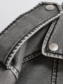 Jaqueta de Couro Feminina - Biker Retro