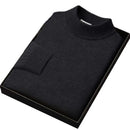 Suéter Masculino de Lã Gola Alta — Inverno