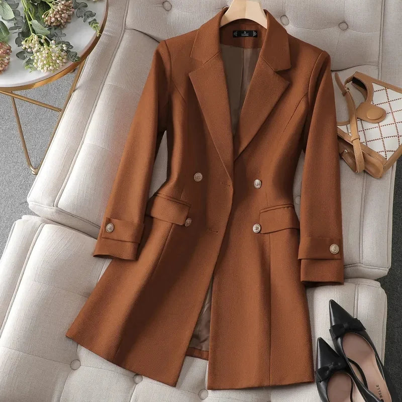 Blazer Feminino Longo Cherry