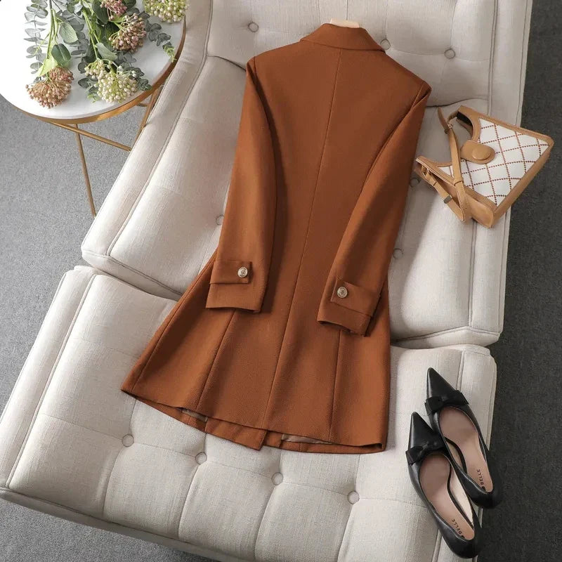 Blazer Feminino Longo Cherry