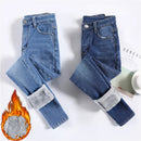 Calça Jeans Térmica Feminina Forrada — Inverno