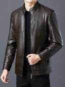 Jaqueta Couro Masculina Confortável