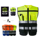 Colete de Segurança Refletivo Com Bolso Frontal - Compre 1 Leve 2