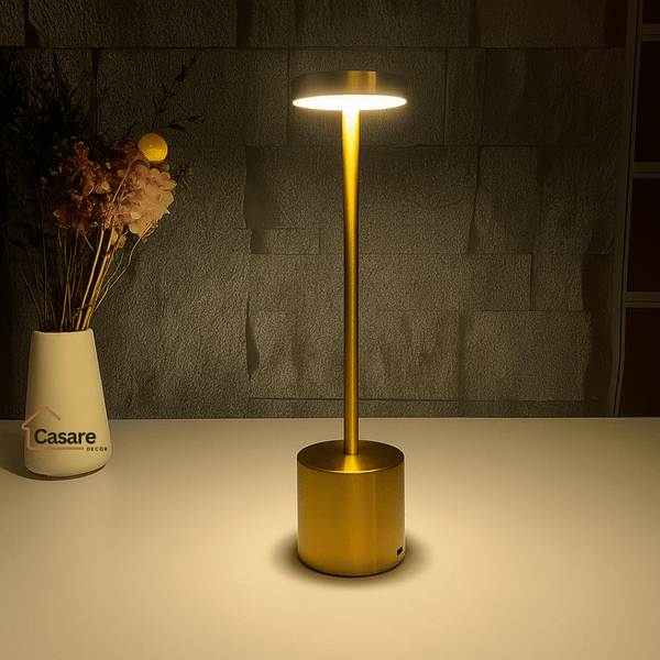 Luminária de Mesa Recarregável Sem Fio